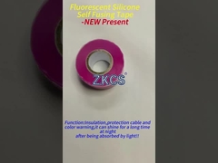 ক্যাবল আইসোলেশন সুরক্ষার জন্য লাল তাপ প্রতিরোধী সিলিকন রাবার বৈদ্যুতিক টেপ