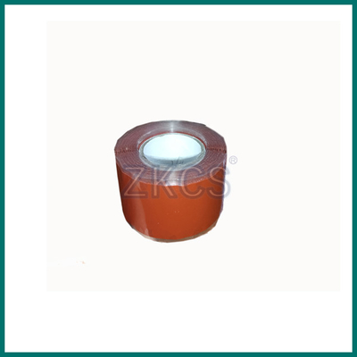 ক্যাবল আইসোলেশন সুরক্ষার জন্য লাল তাপ প্রতিরোধী সিলিকন রাবার বৈদ্যুতিক টেপ