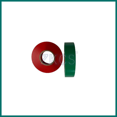 19mm*0.13mm*10m অগ্নি retardant এবং তাপমাত্রা প্রতিরোধী পিভিসি রঙ কোডিং জন্য বৈদ্যুতিক নিরোধক টেপ
