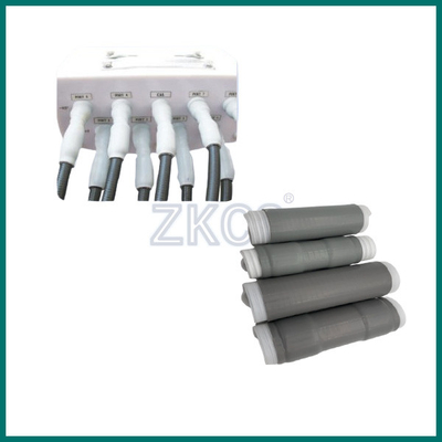 গরম বিক্রয় 25 * 150mm ধূসর ঠান্ডা সঙ্কুচিত মাস্টিক রেফারেল সংযোগকারী জন্য বৃত্তাকার নল