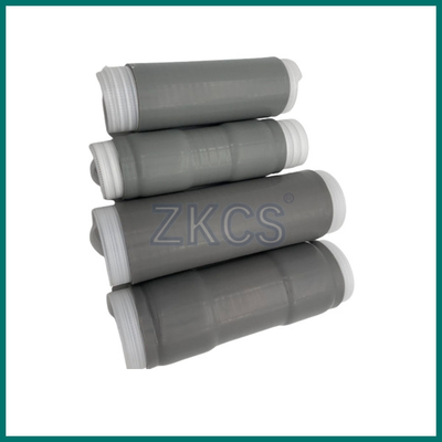 গরম বিক্রয় 25 * 150mm ধূসর ঠান্ডা সঙ্কুচিত মাস্টিক রেফারেল সংযোগকারী জন্য বৃত্তাকার নল